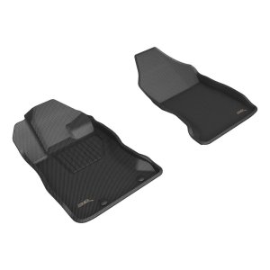 Subaru WRX Floor Mats - Front - 3D MAXpider - Kagu - Black - `22-`23 Subaru WRX Floor Mats - Front - 3D MAXpider - Kagu - Black - `22-`23